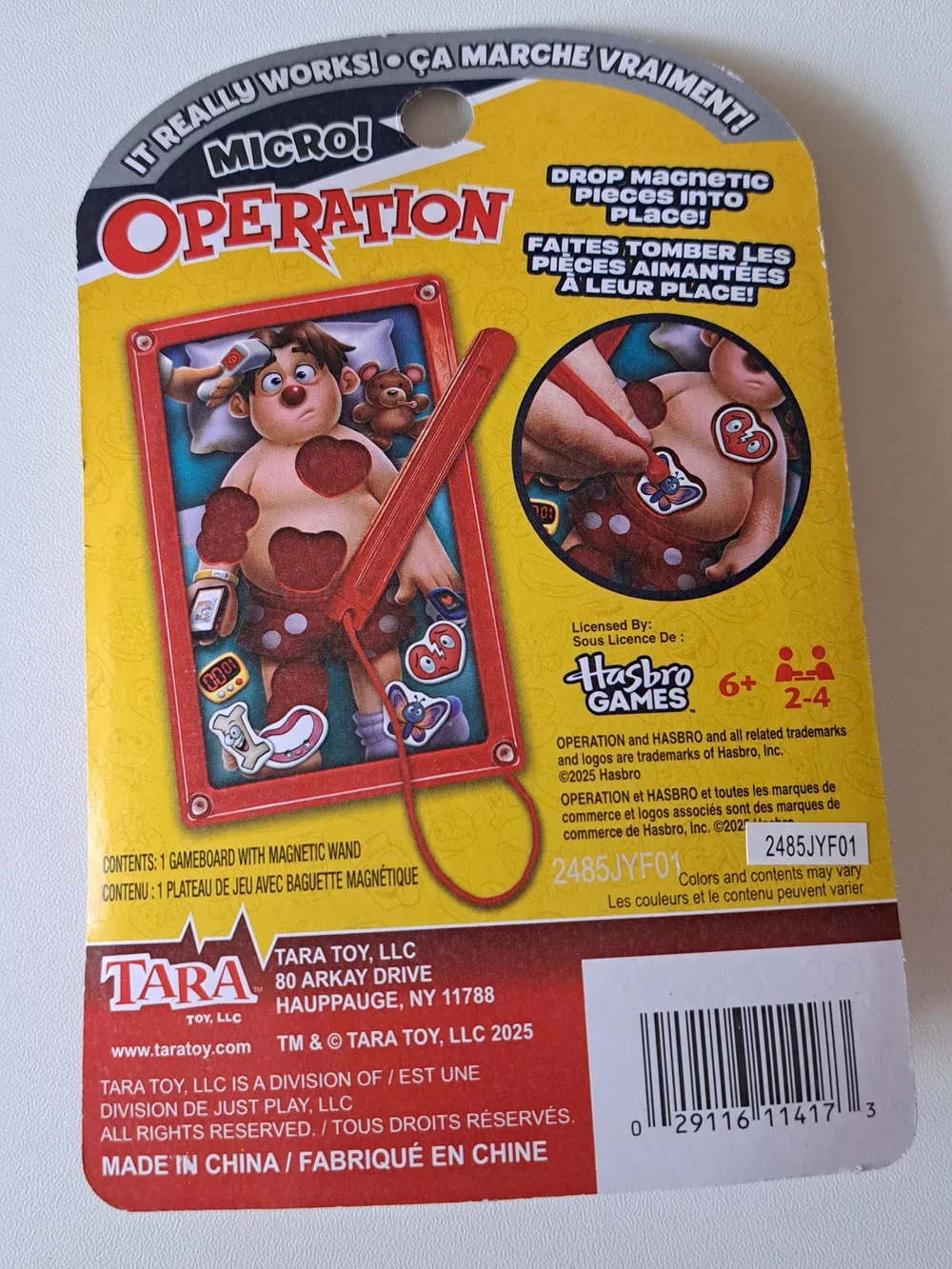Micro! Operation Handheld Game - Red